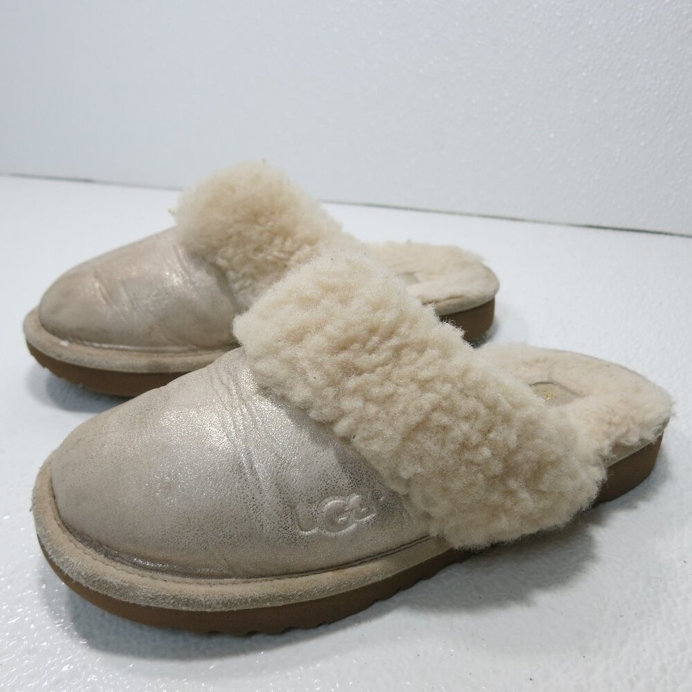 UGG Coquette Kids Insulated Slide Sandals Footwear Winter Shoes Sz 13